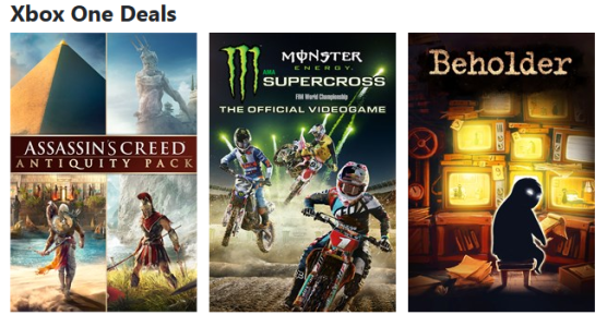Bon plan : Bon Plan Xbox Live : 60 nouveaux jeux Xbox One en promotion cette semaine (10/11)