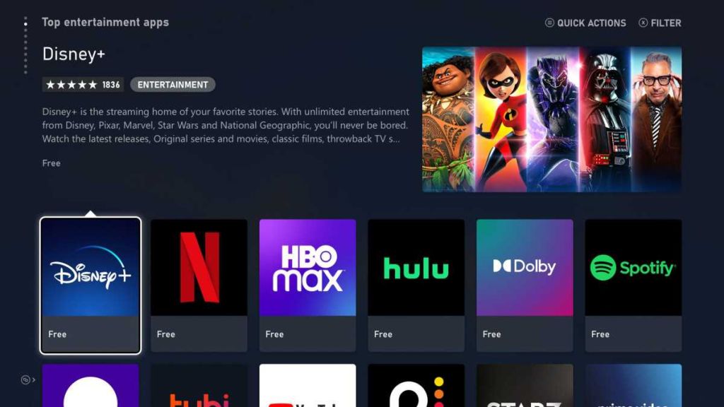 Xbox Series X|S : la liste des applications de divertissement disponibles au lancement (oui, Apple TV)