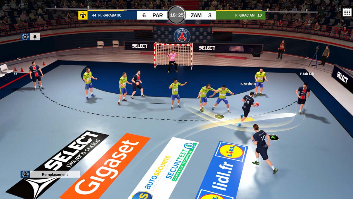 Les tactiques en match sont le seul moyen de construire une action