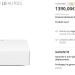 [Bon Plan] Vidéoprojecteur 4K HDR LG HU70LS à 1390€ chez Boulanger