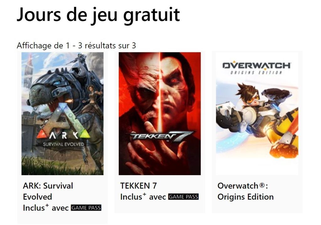 Free Play Days : voici les 3 jeux jouables gratuitement ce week-end