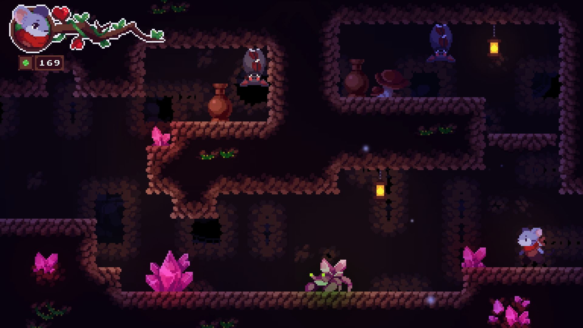 L’exploration fait très Metroidvania