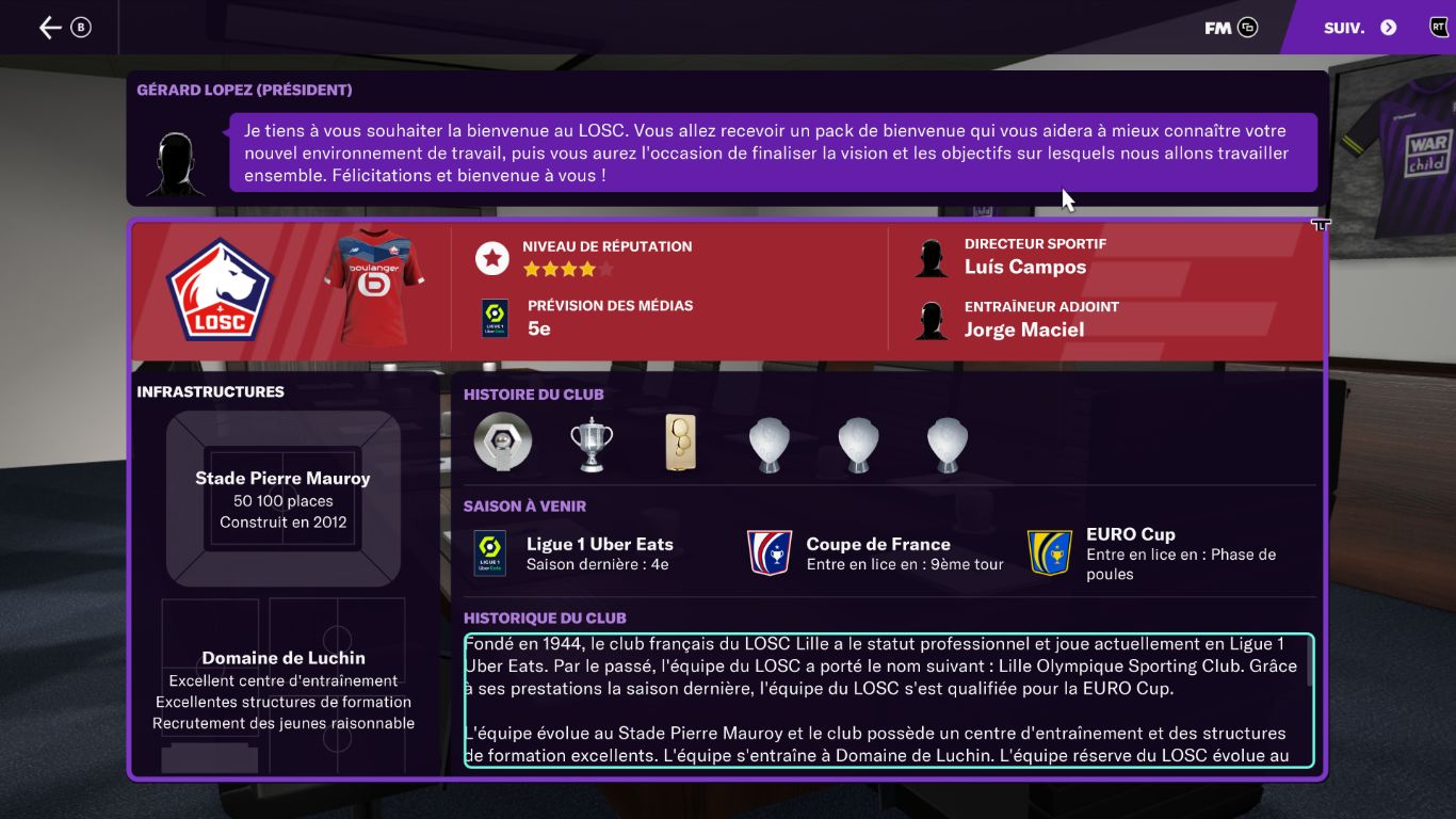 FM est aussi une encyclopédie du football