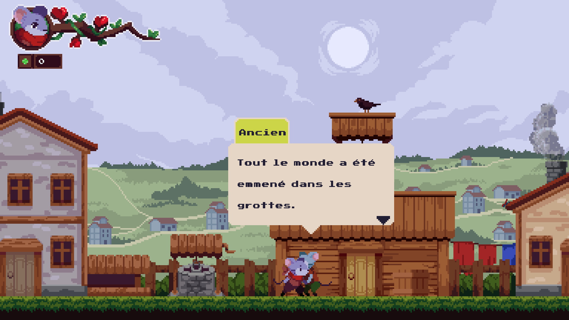 Le speech du jeu