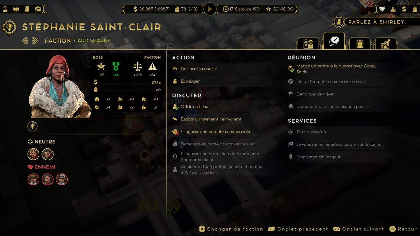 Les options de négociation sont nombreuses