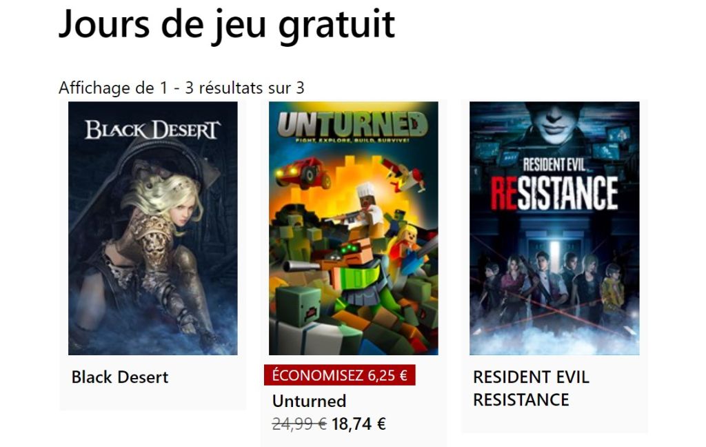 Xbox Free Play Days : voici les 3 jeux jouables gratuitement ce week-end