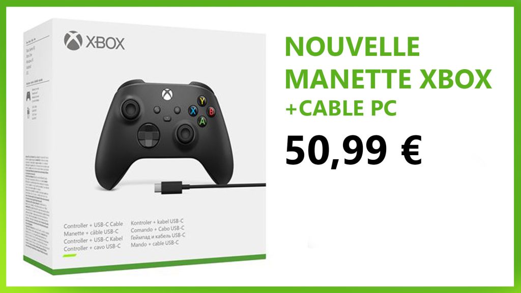 [Bon Plan] Nouvelle manette Xbox Series X|S Noire ou Rouge à 50,99 €