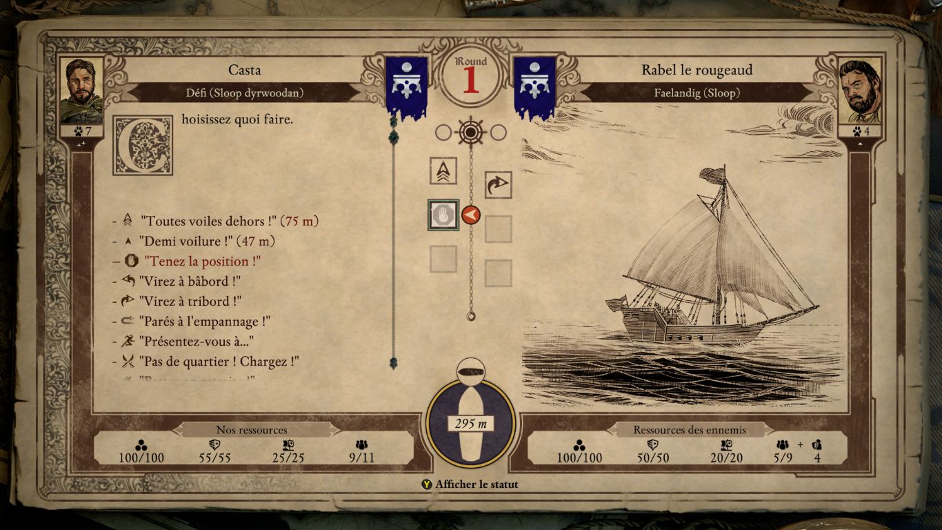 Les escarmouches en bateau ne sont pas folichonnes