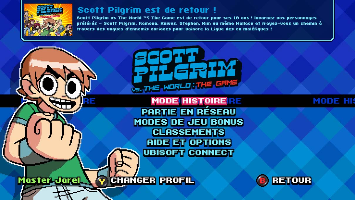 Scott Pilgrim le jeu est de retour !