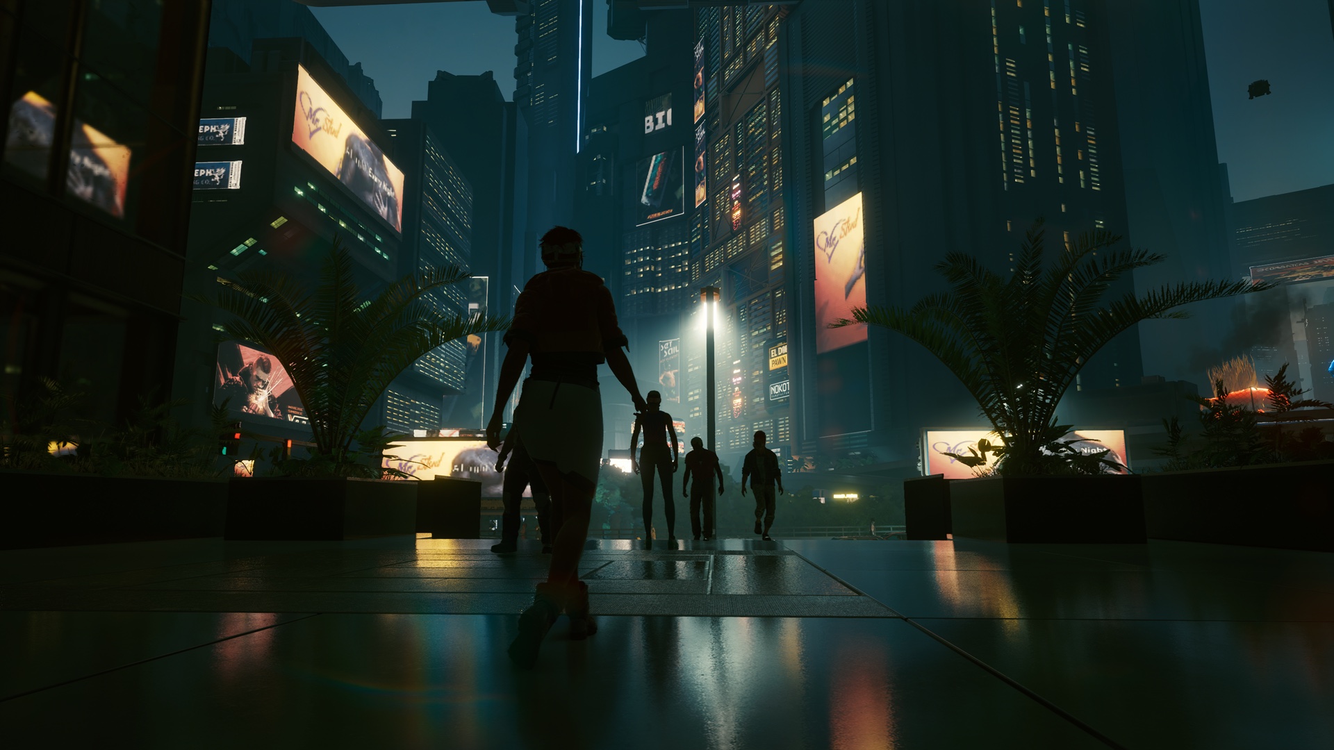 Les zombies dans la nuit noire