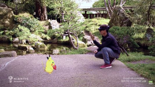 Microsoft présente une démo technique de Pokemon GO sur le casque HoloLens 2