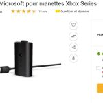 [Bon plan] Kit Play & Charge pour manettes Xbox Series X|S à 18,99 €