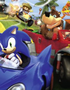 Sonic et Sega All Stars Racing sur le départ