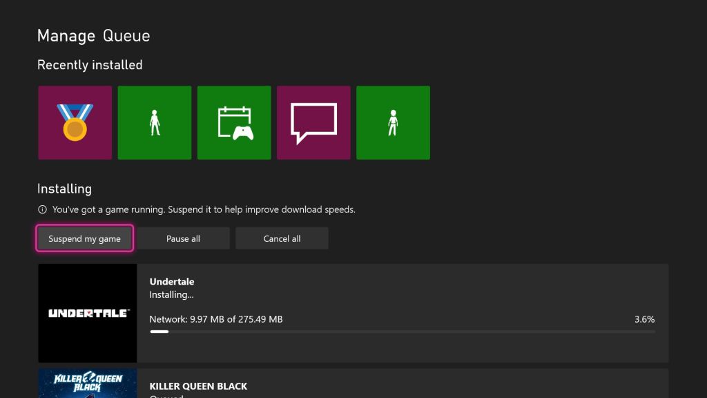 Vitesse de téléchargement sur Xbox: bientôt une fonction pour l’accélérer