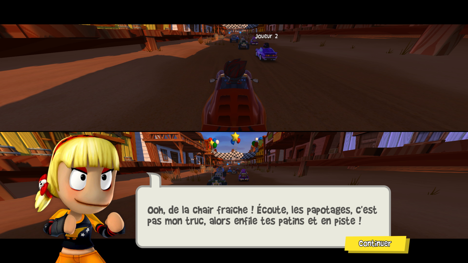 Les rares dialogues