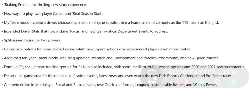 F1 2021 : les premières infos et la date de sortie en fuite ?