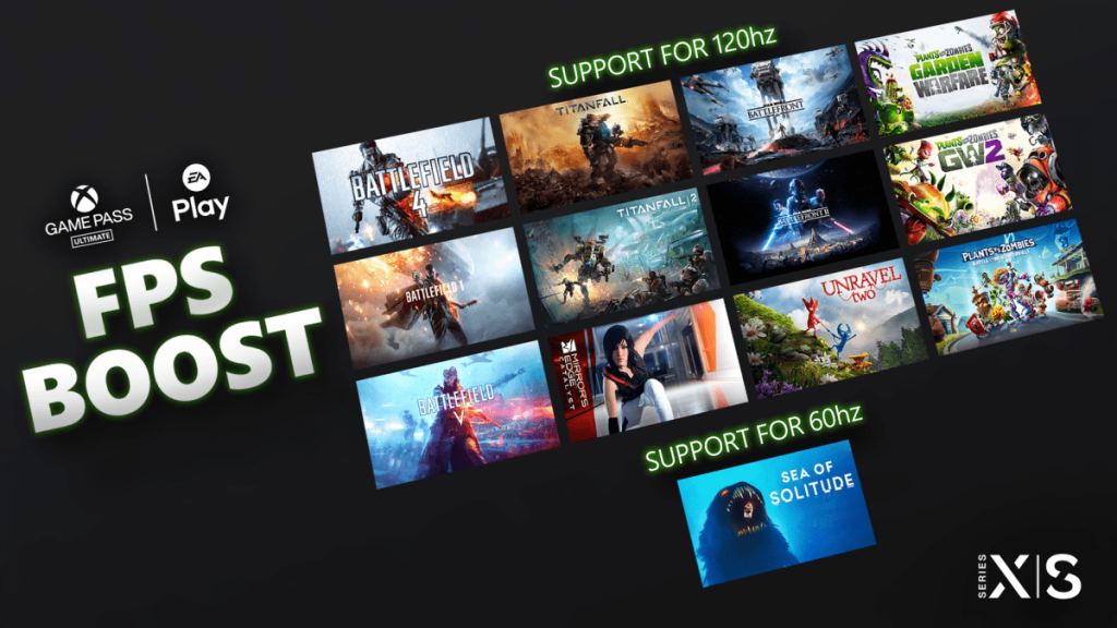 FPS Boost : 13 jeux EA deviennent compatibles pour tourner jusqu&rsquo;en 120 FPS