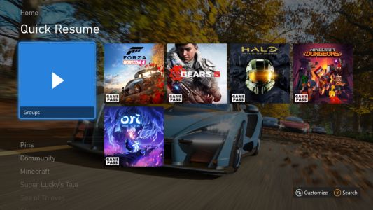 News : Mise  à jour Xbox de mai : Quick Resume, fond dynamique et autres fonctionnalités