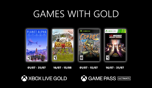 News : Games With Gold juillet 2021 : la liste des 4 jeux Xbox gratuits