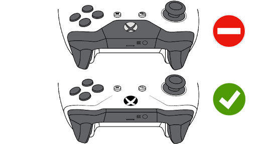 Manette Xbox compatible bluetooth (en bas)