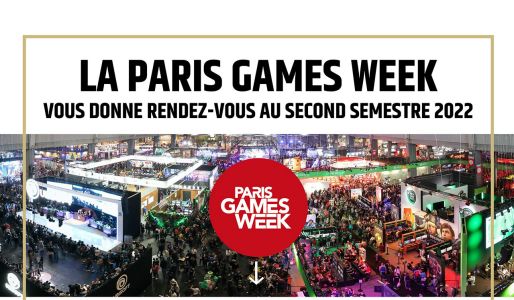 Paris Games Week 2021 : le salon n’aura pas lieu, rendez-vous en 2022