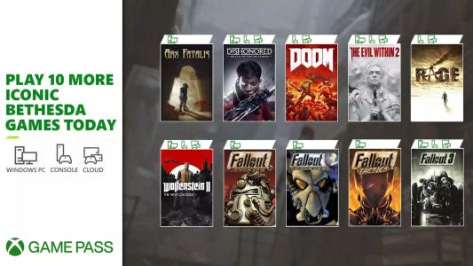 News : 10 nouveaux jeux Bethesda dans le Xbox Game Pass aujourd’hui !