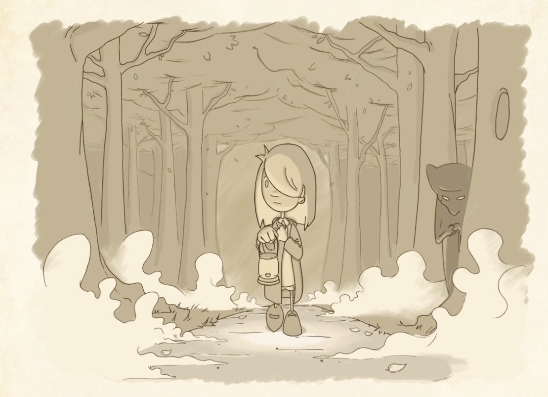 Les différents chapitres sont introduits par des dessins ou de l’animation en 2D.