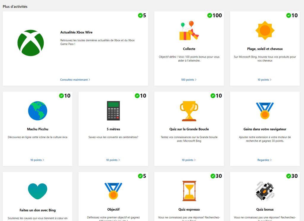 Gagner des points Microsoft Rewards peut se faire en lisant Xbox Wire