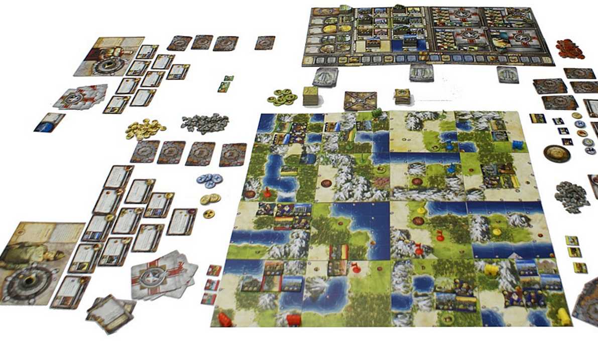 La dernière version plateau de Civilization nécessite beaucoup de place