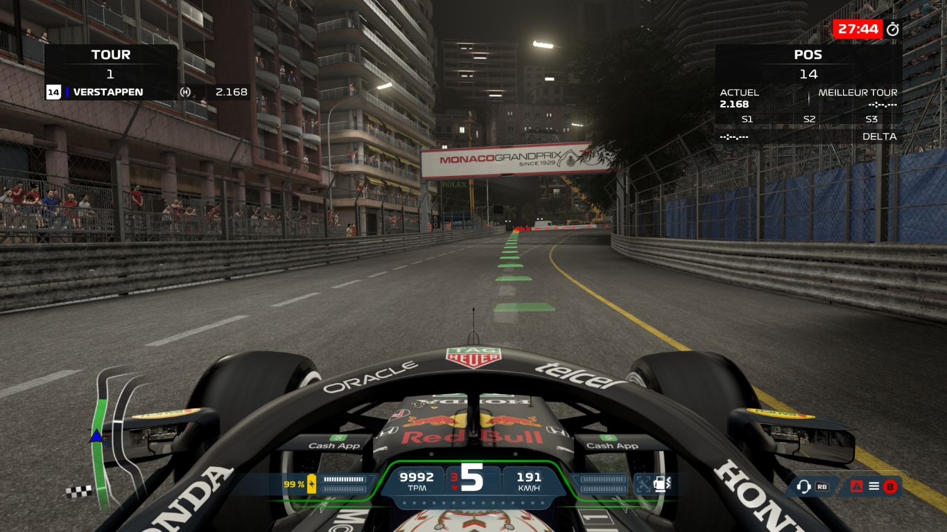 Monaco by night