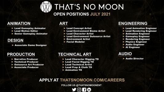 News : That’s No Moon : ce nouveau studio AAA travaille sur un jeu action-aventure ambitieux