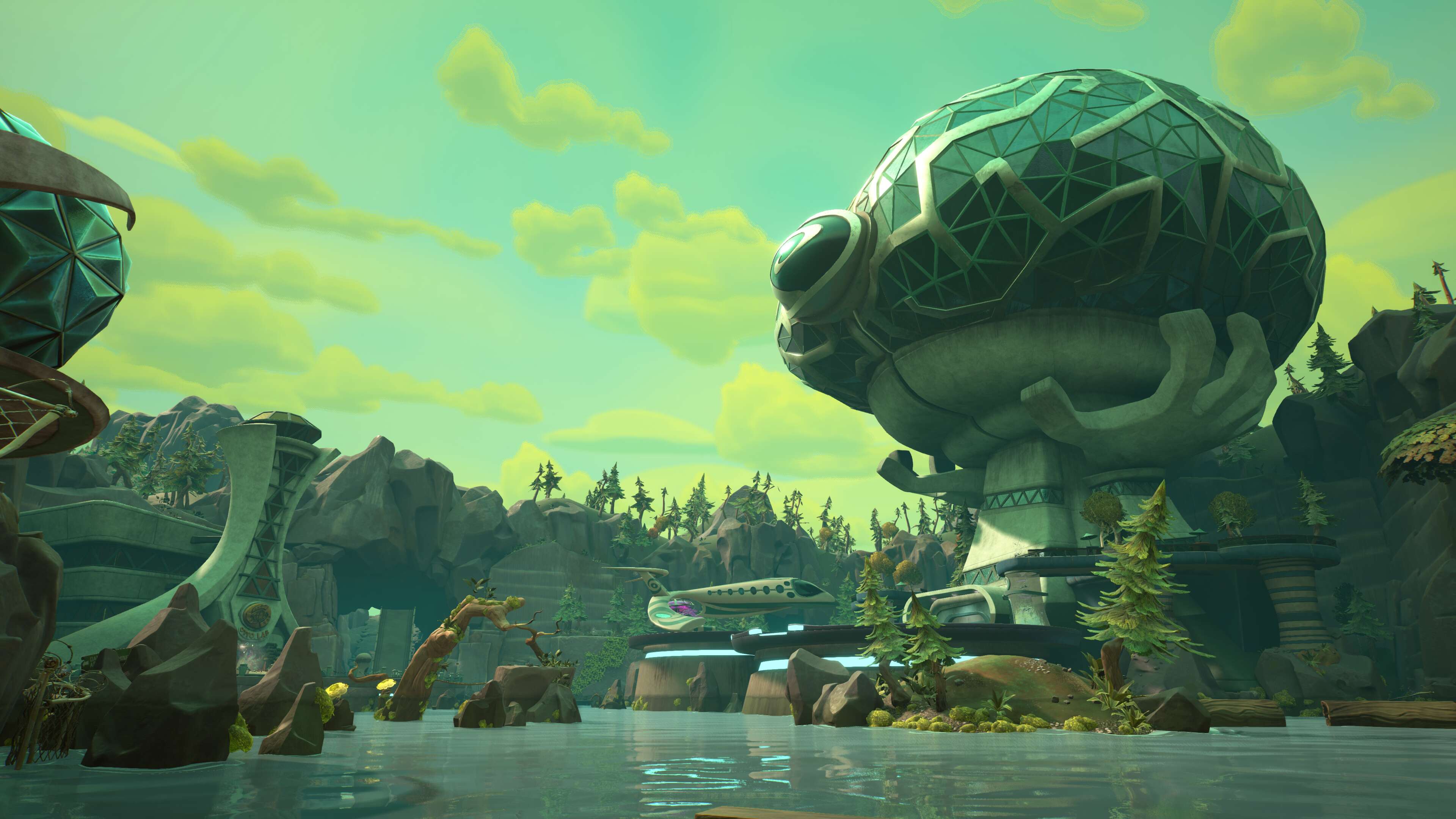 Le QG des Psychonauts est impressionnant !