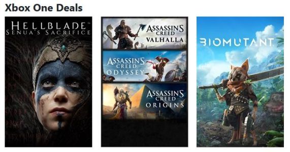 Bon plan : Promotions Xbox : 276 jeux Xbox Series X|S et Xbox One en réduction cette semaine (21/09)