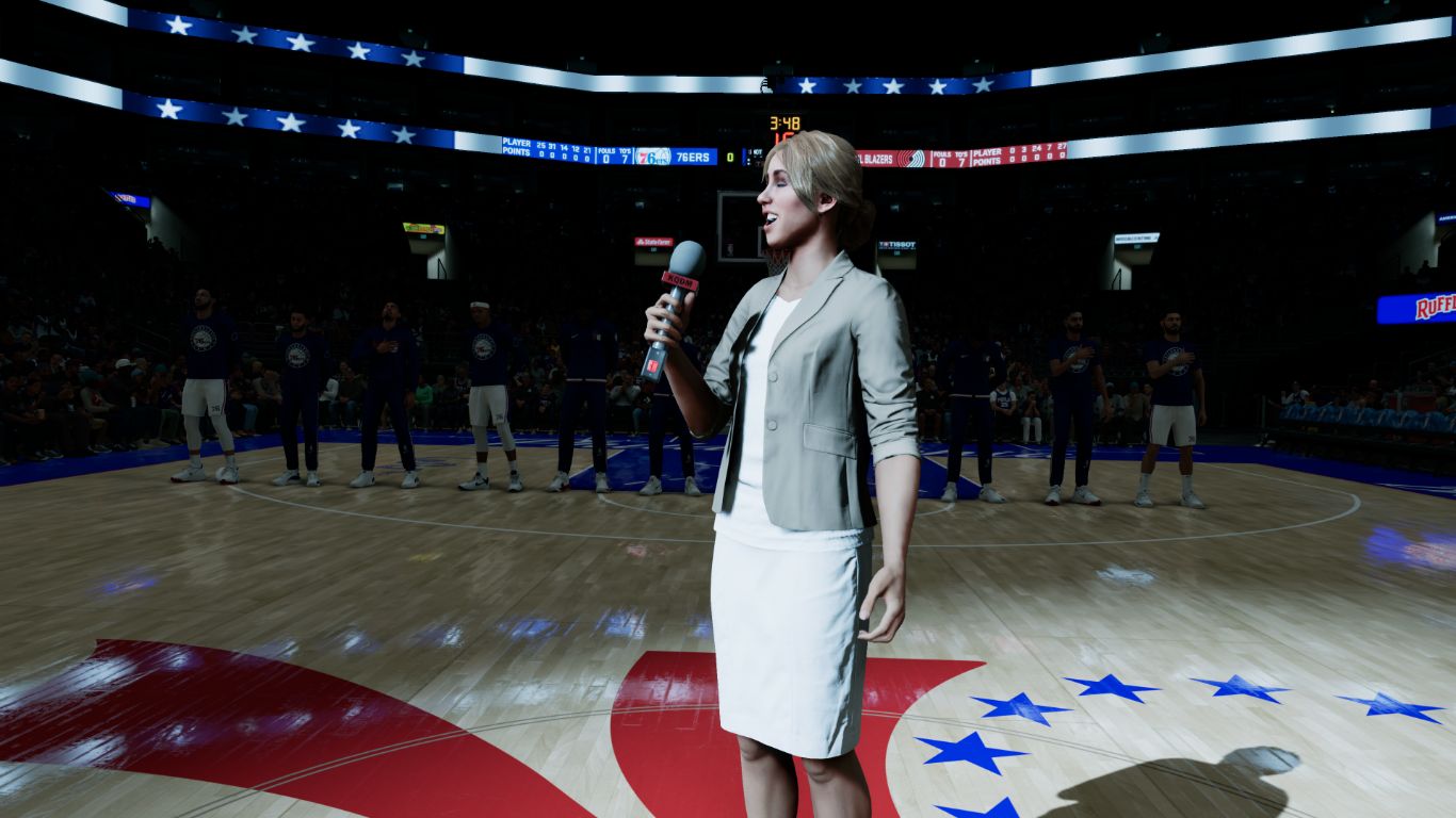 Un match de NBA est un vrai show !
