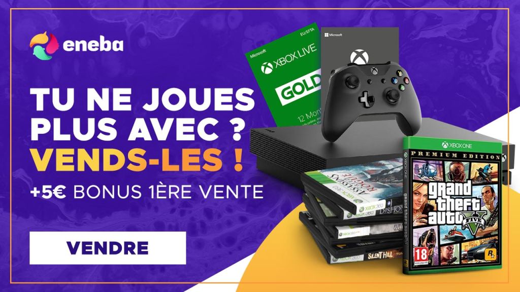 Revendre ses jeux d&rsquo;occasion et accessoires est maintenant possible chez Eneba (sponso)