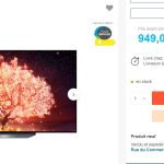 Bon plan French Days : TV 4K OLED LG 55B1 à 949 € idéale pour Xbox Series X