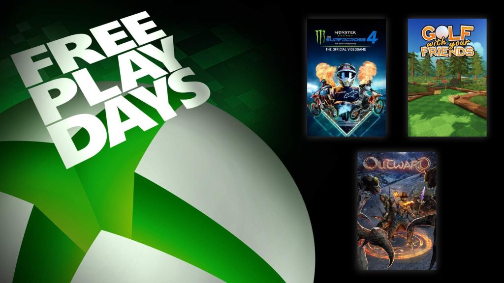 Xbox Free Play Days : voici les 3 jeux jouables gratuitement ce week-end