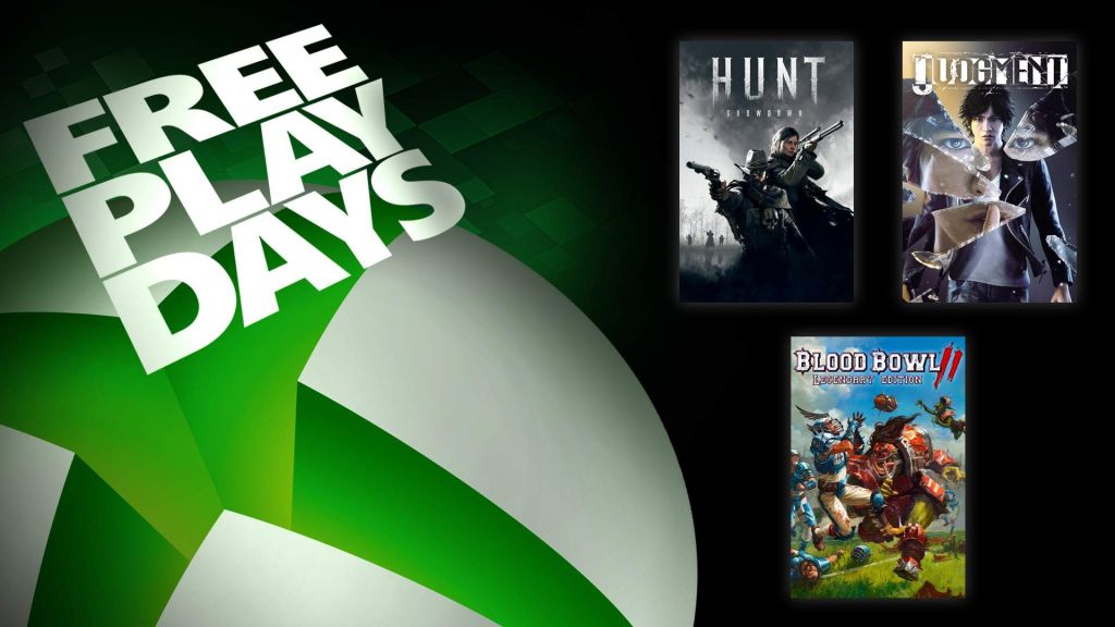 Xbox Free Play Days : voici les 3 jeux jouables gratuitement ce week-end dont Judgment