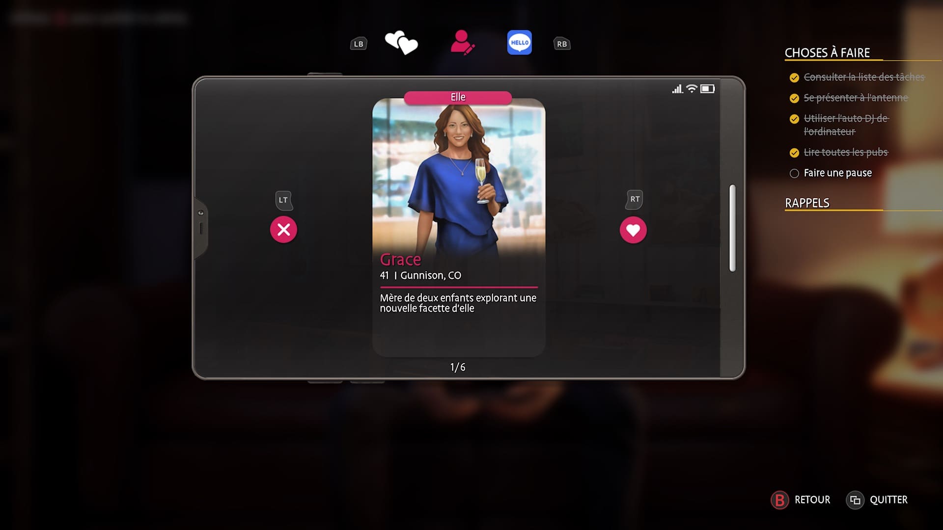 L’application de rencontre n’apporte rien, ou si peu.