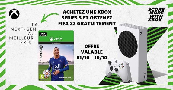 News : [Bon Plan] FIFA 22 offert avec la Xbox Series S ! (Fnac, Micromania, Amazon)