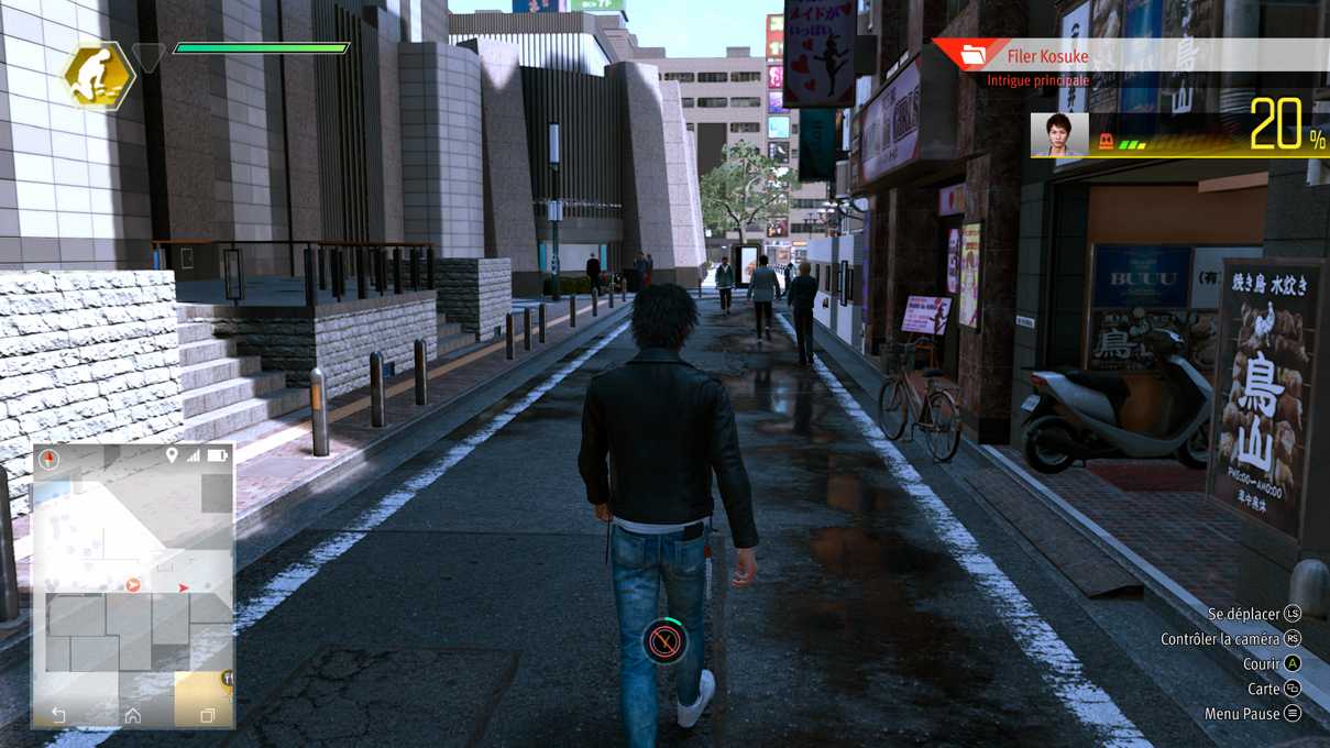 Les quartiers de Lost Judgment regorgent de vie