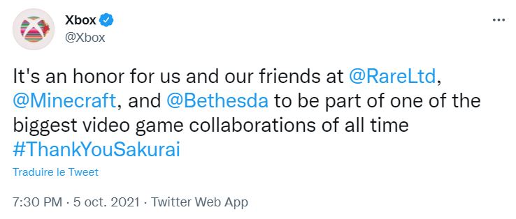 Xbox remercie Masahiro Sakurai pour sa collab&rsquo; avec Super Smash Bros Ultimate