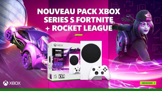 News : Xbox Series S + V-bucks Fortnite et crédits Rocket League : le pack à 299,99 €