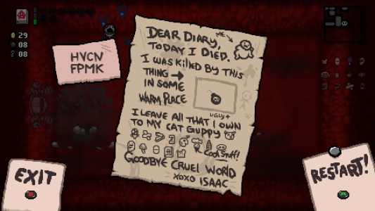 Test : Test – The Binding of Isaac : Repentance – Maman j&rsquo;ai raté la trappe