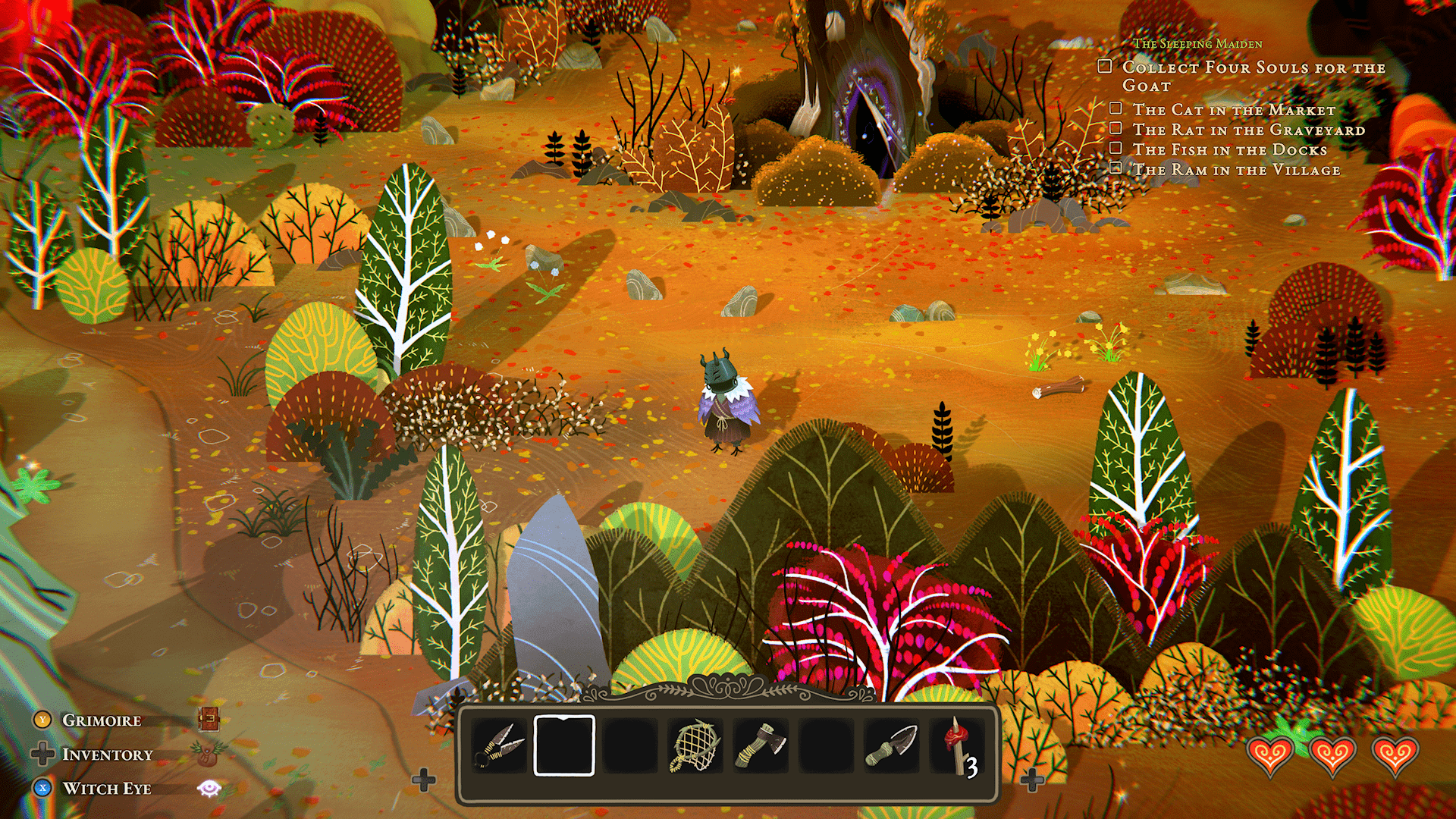 La forêt est la première zone du jeu.
