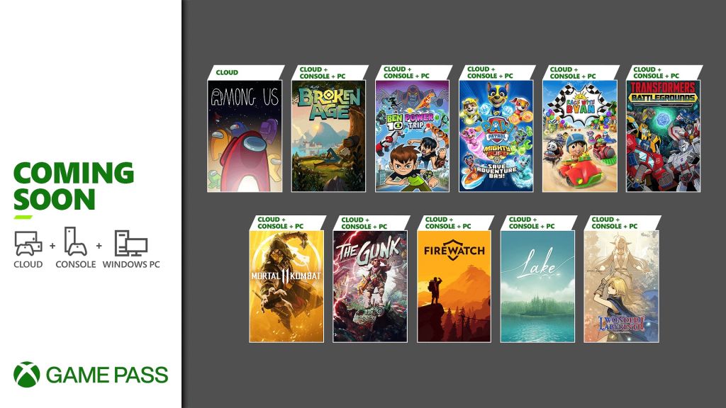 Xbox Game Pass Décembre 2021 : 24 jeux listés dont 9 nouveaux disponibles jeudi !