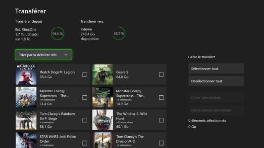 News : Comment transférer ses jeux sur Xbox Series X et S – tuto, méthodes et stockage