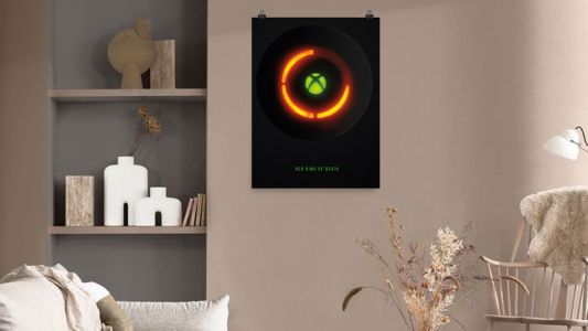 Xbox met en vente un poster RROD à 25 dollars !