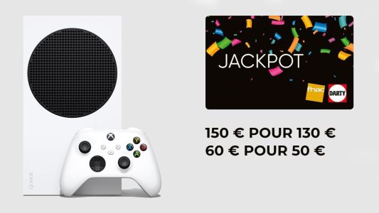Bon plan : Cartes Cadeau Jackpot Fnac : Xbox Series S à 260 €, manettes, casques et jeux en réduction !