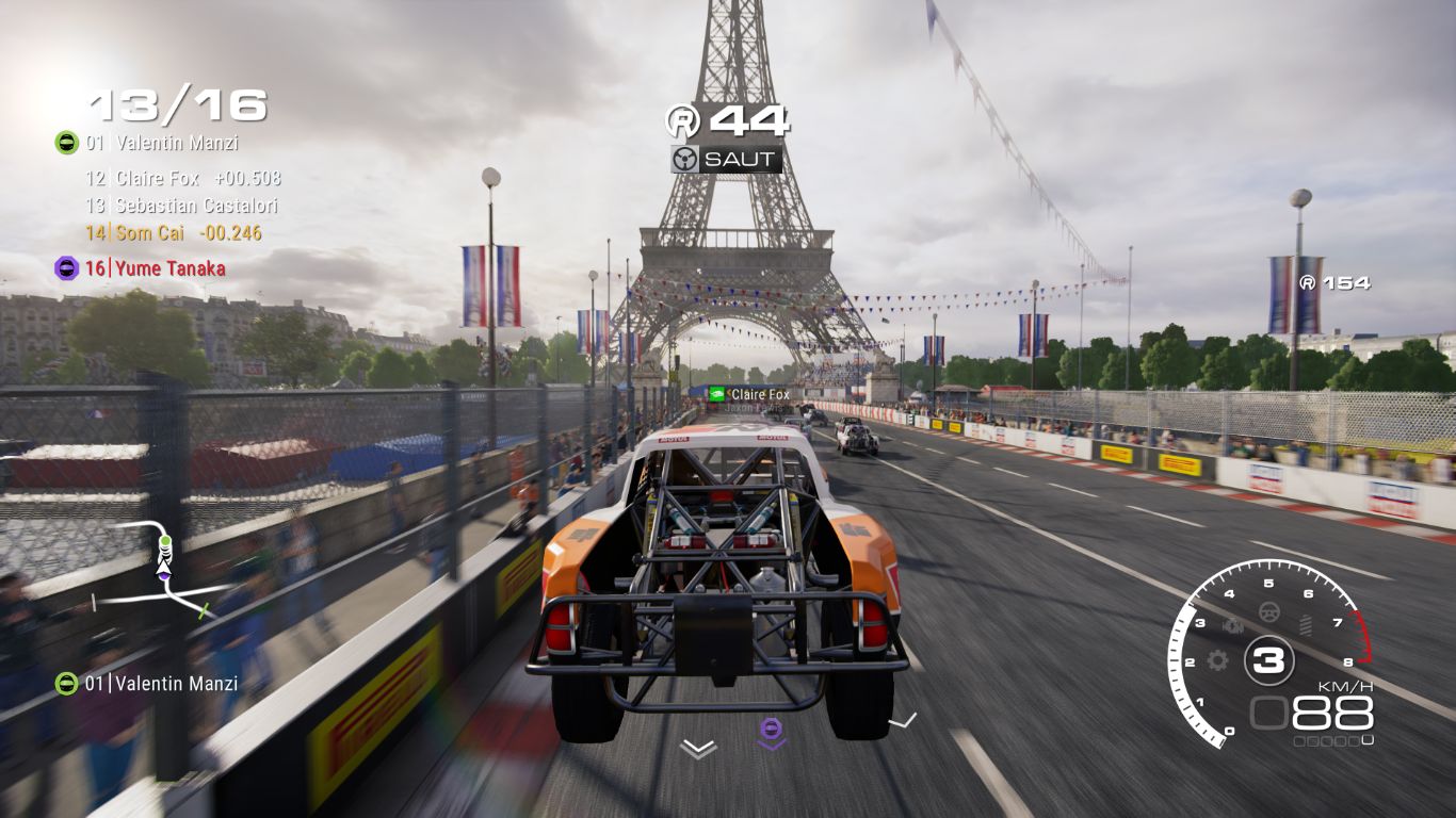 Envol vers la Tour Eiffel